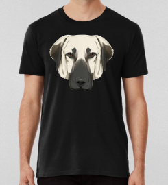 Anatolian Shepherd Dog Portrait T-shirt