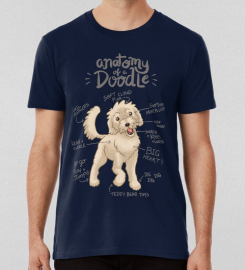 Anatomy Of A Doodle T-shirt