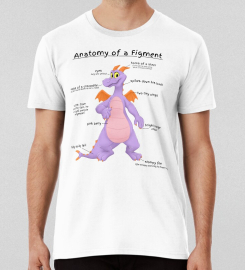 Anatomy Of A Figment T-shirt