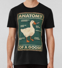 Anatomy Of A Murderer Goose Meme Art T-shirt